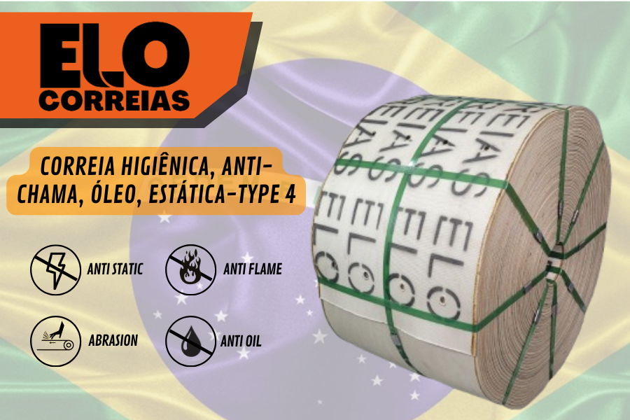 A Revolução no Transporte Vertical: A Ciência por Trás das Correias Higiênicas 100% Nylon